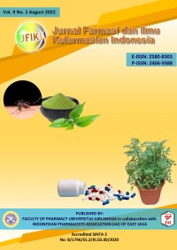 Jurnal Kefarmasian dan Ilmu Kefarmasian Indonesia Vol. 9, No. 1-3