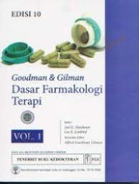 Dasar Farmakologi Terapi Edisi. 10 Vol. 1