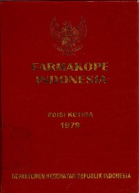 Farmakope Indonesia Edisi III