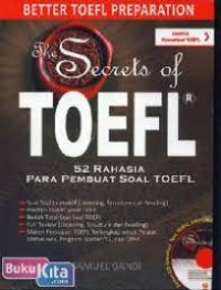 The Secrets of TOEFL: 52 Rahasia Para Pembuat Soal TOEFL